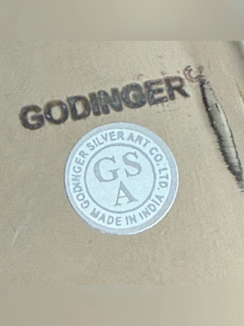 Vintage Godinger Silver Art Twin-Engine Airplane Sculpture Spinning Propellers